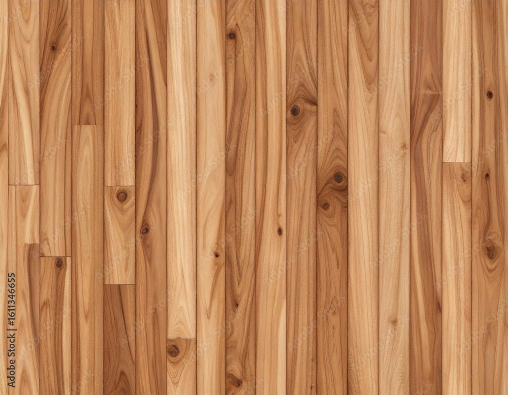 Fototapeta premium Striped vertical wood grain plank floor texture