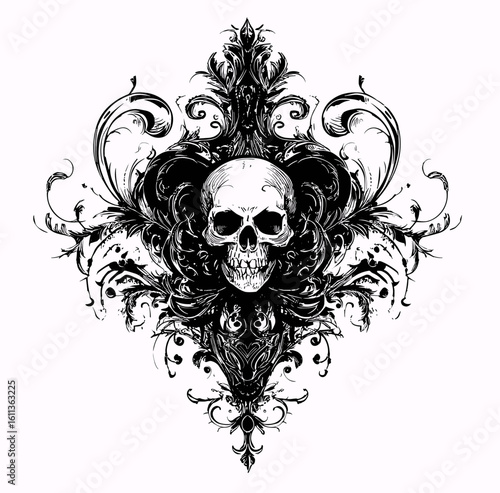A black and white illustration focusing on critiques and technical efficiency,