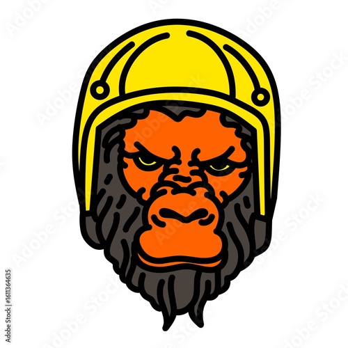 vector illustration of a skull