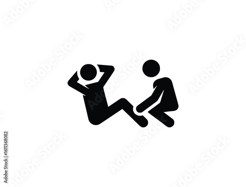 Sport and Fitness set of web icons in line style. Gym and fitness icons for web and mobile app. Healthy lifestyle, exercise, diet, nutrition, weight training, body care, workout.