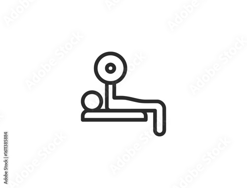 Sport and Fitness set of web icons in line style. Gym and fitness icons for web and mobile app. Healthy lifestyle, exercise, diet, nutrition, weight training, body care, workout.