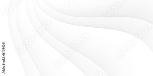 abstract white background with gradient color and artistic dynamic line decoration. vector illustration eps 10