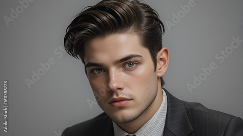 sophisticated young man