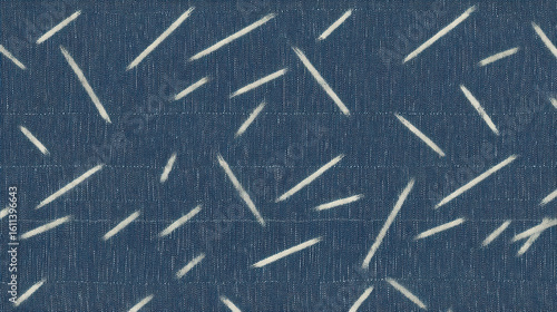 A Boro patchwork background repeating pattern, stitched with contrasting thread along the seams, graphic and clean. 3d illustration.