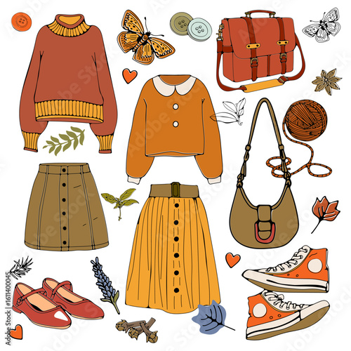 Spring women clothes colorful collection