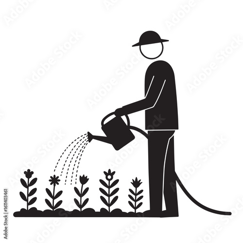 Garden Hose clip art preview
