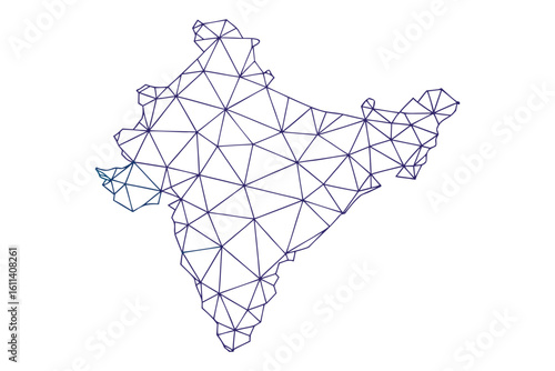 Polygon India Map