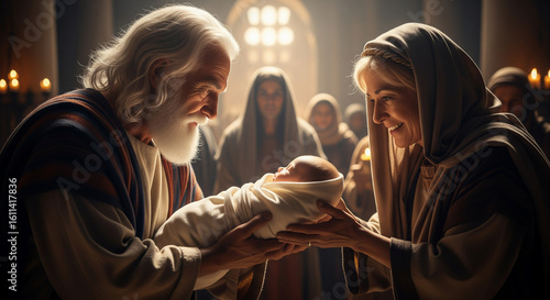 Luke 2 Cinematic Recognition by Simeon and Anna