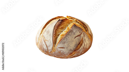 sandwich loaf of bread chocho isolated on white background 