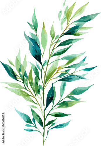 Floral border, greeting card with flowers, can be used, Watercolor floral bouquet illustration transparent background.