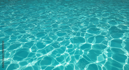 Abstract water surface with sunlight reflections creating intricate patterns