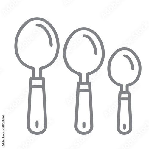 icon measuring spoons