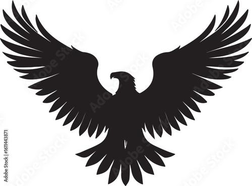 eagle with wings