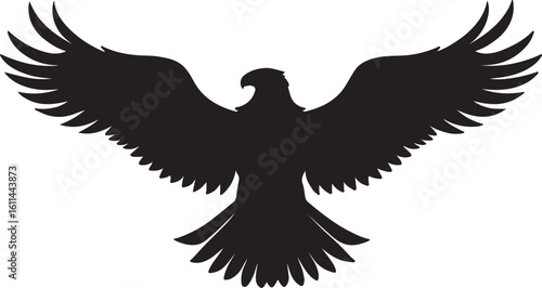 eagle with wings