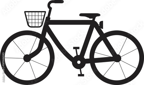  Classic Bicycle with Front Basket