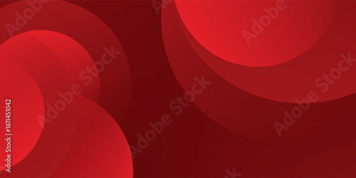 Red abstract background. Dynamic shape composition. Modern and creative design trends in vector illustration.