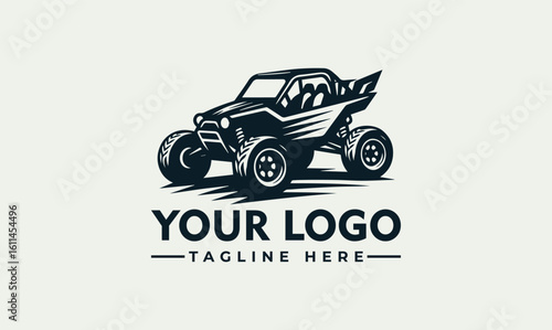 A stylized logo featuring a rugged off-road vehicle, ready for adventure.