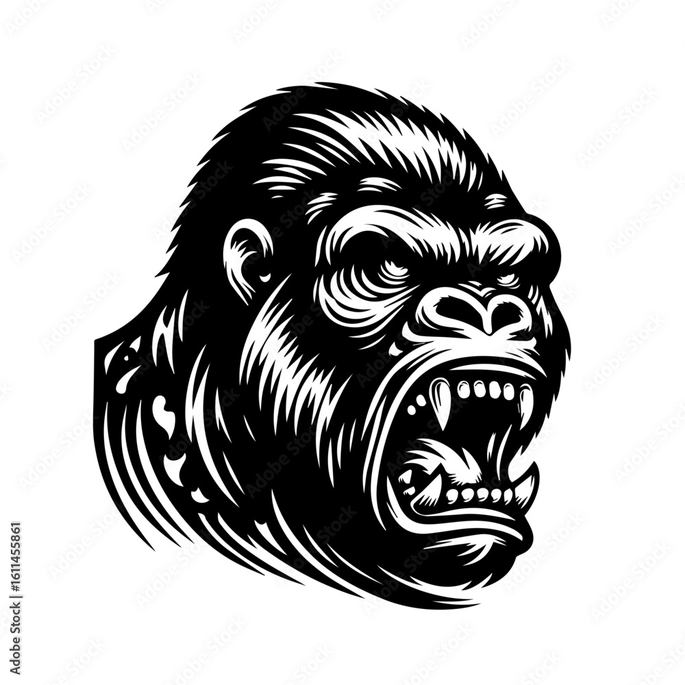 Fototapeta premium menkey logo