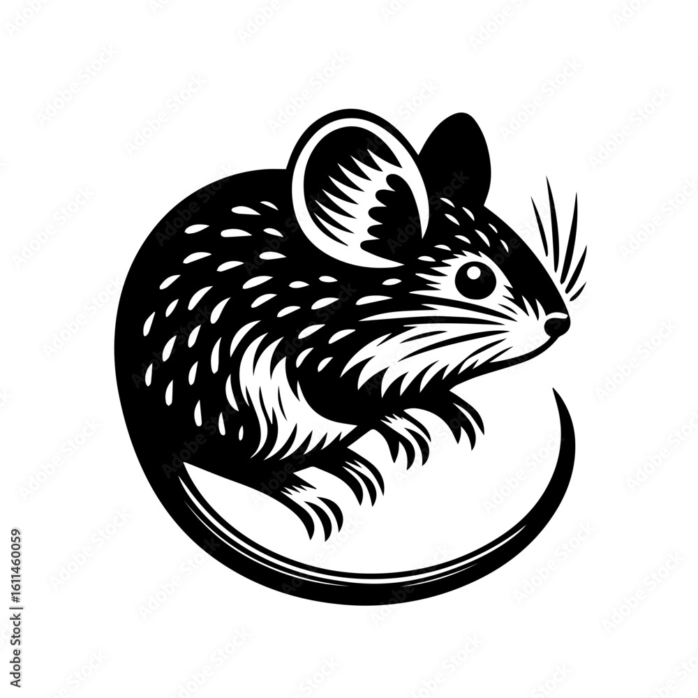 Fototapeta premium vector image of a mouse