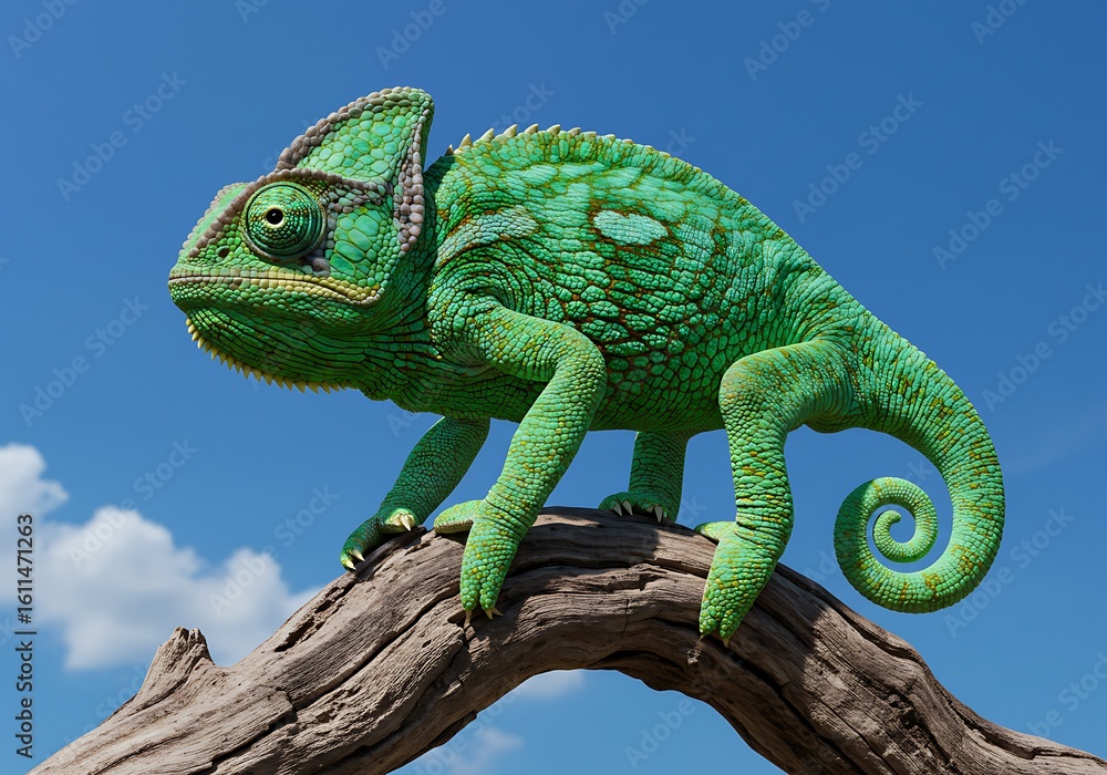 Fototapeta premium Emerald Sentinel