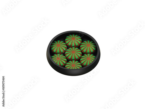 hangwa icon 3d illustration render