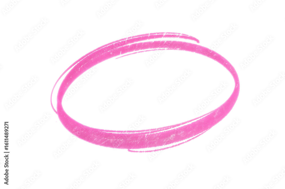 Pink Oval Frame: A hand-drawn pink oval frame with a scribbled texture, perfect for highlighting or emphasizing an area. Pink Oval Frame: A hand-drawn pink oval frame with a scribbled texture, perfect for highlighting or emphasizing an area.