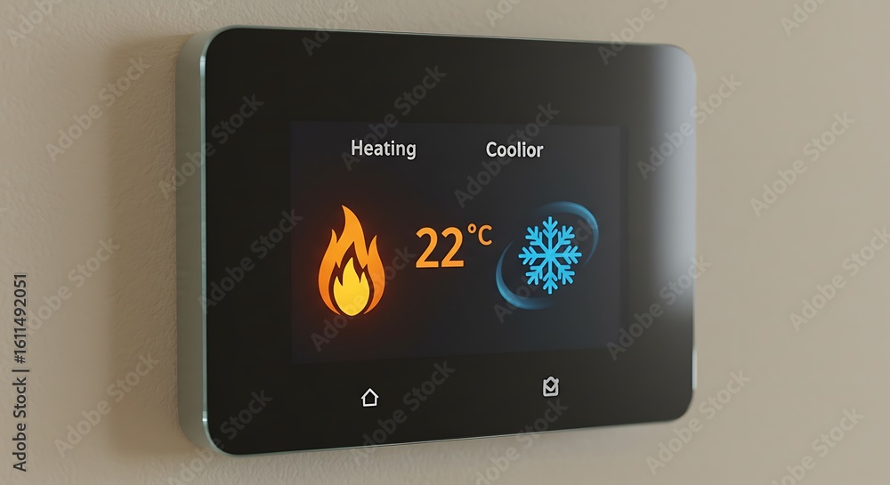 Fototapeta premium Ambient Control: 22°C Comfort