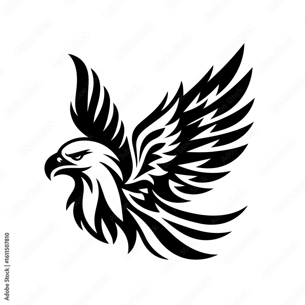 Obraz premium eagle tattoo design
