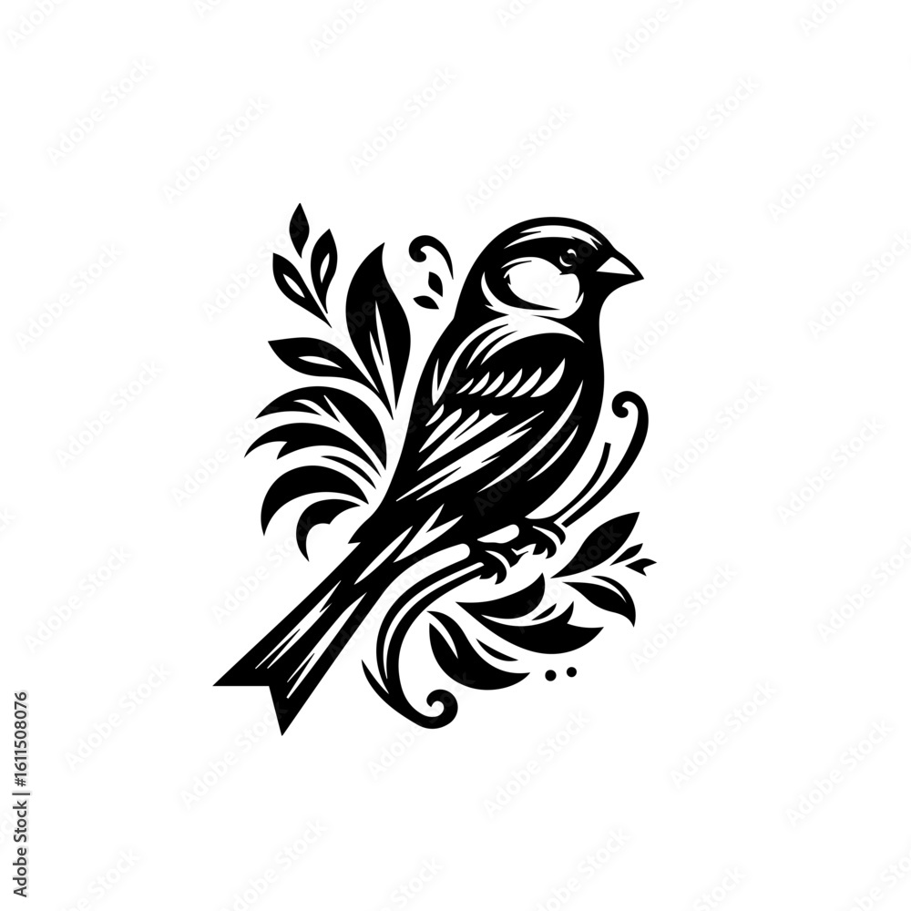 Obraz premium bird on a branch