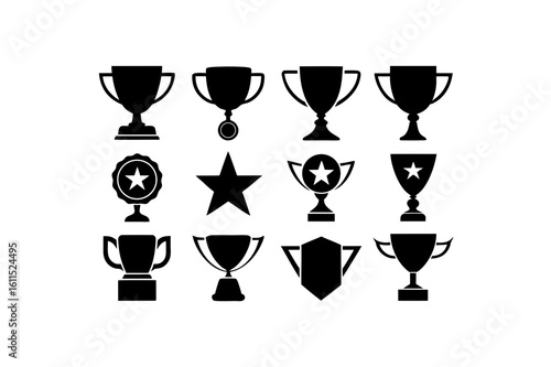  different trophy star set 