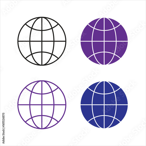 web icon, web mail icon, mail icon vector