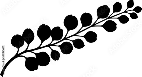 Botanical Berry Sprig vector