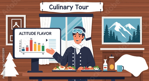 Alpine Culinary Tour Presentation About Delicious Altitude Flavors