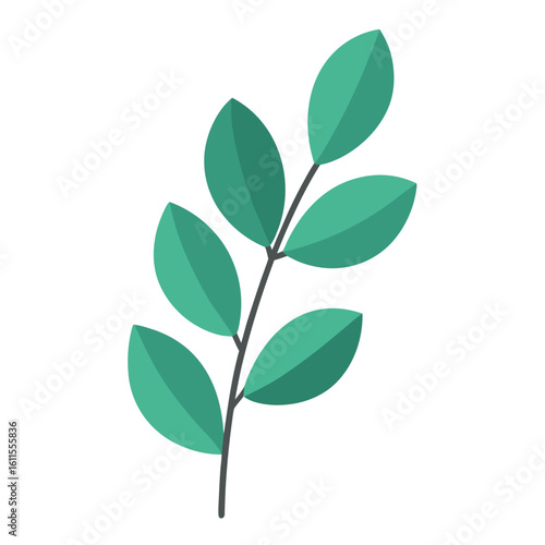 Wallpaper Mural Eucalyptus Leaves  AI Vector Design for National Holiday Themes Torontodigital.ca