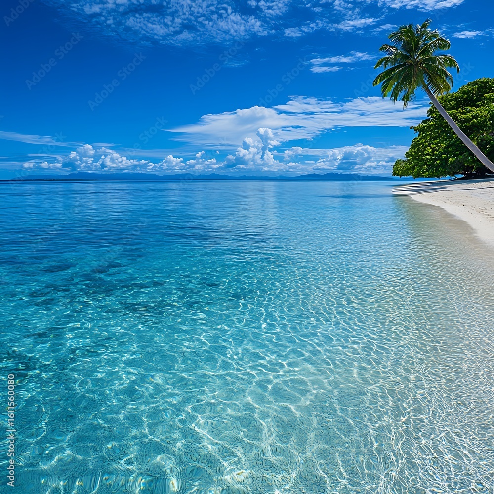 Fototapeta premium Tropical Beach Paradise. (2)