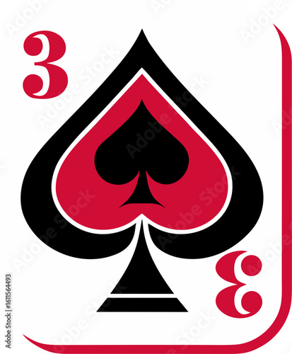  3 of Spades icon
