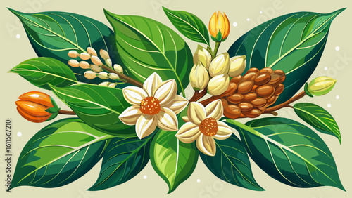 very Beautiful Litsea Cubeba: A Natural Chinese Herbal Spice with Fresh Summer Scents white background