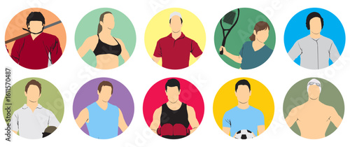 people athlete profile collection 
