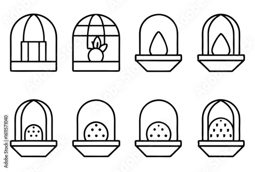 incubators line art designs for creativity