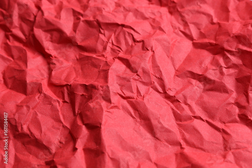 Wallpaper Mural Crumpled red paper background. Natural texture Torontodigital.ca