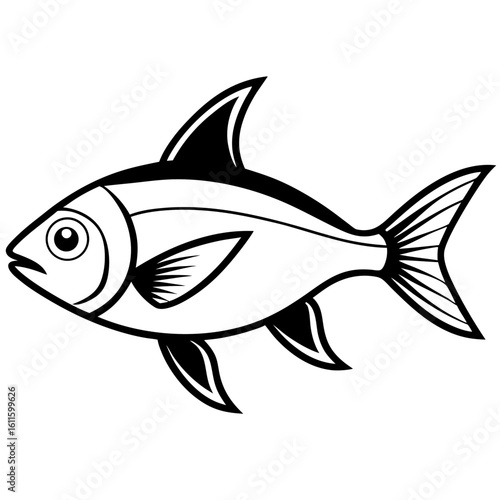 Geometric Tetra Shape Vector