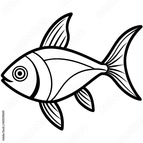 Geometric Tetra Shape Vector