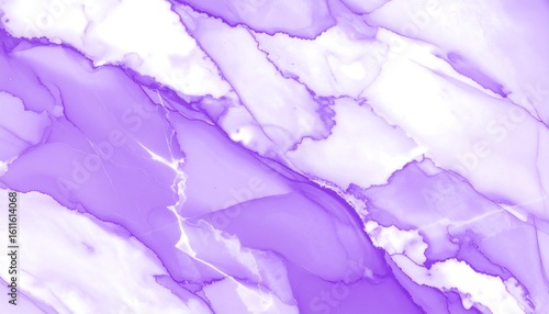 Wallpaper Mural Abstract purple and white marble effect Torontodigital.ca