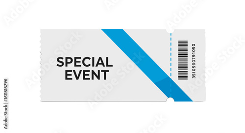 Universal ticket "Special Event" for various occasions, festivals and meetings