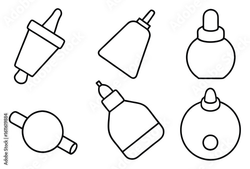 Lactated Ringer electrolyte balance restore line art