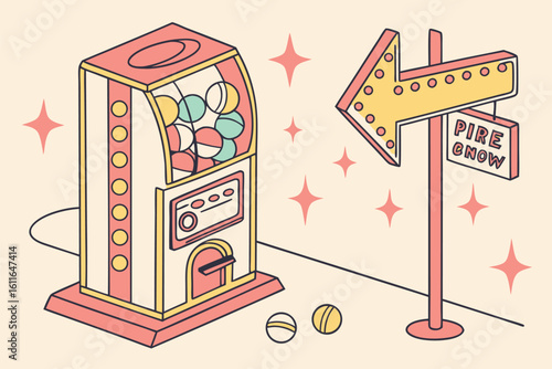 Retro Dog Treat Vending Machine