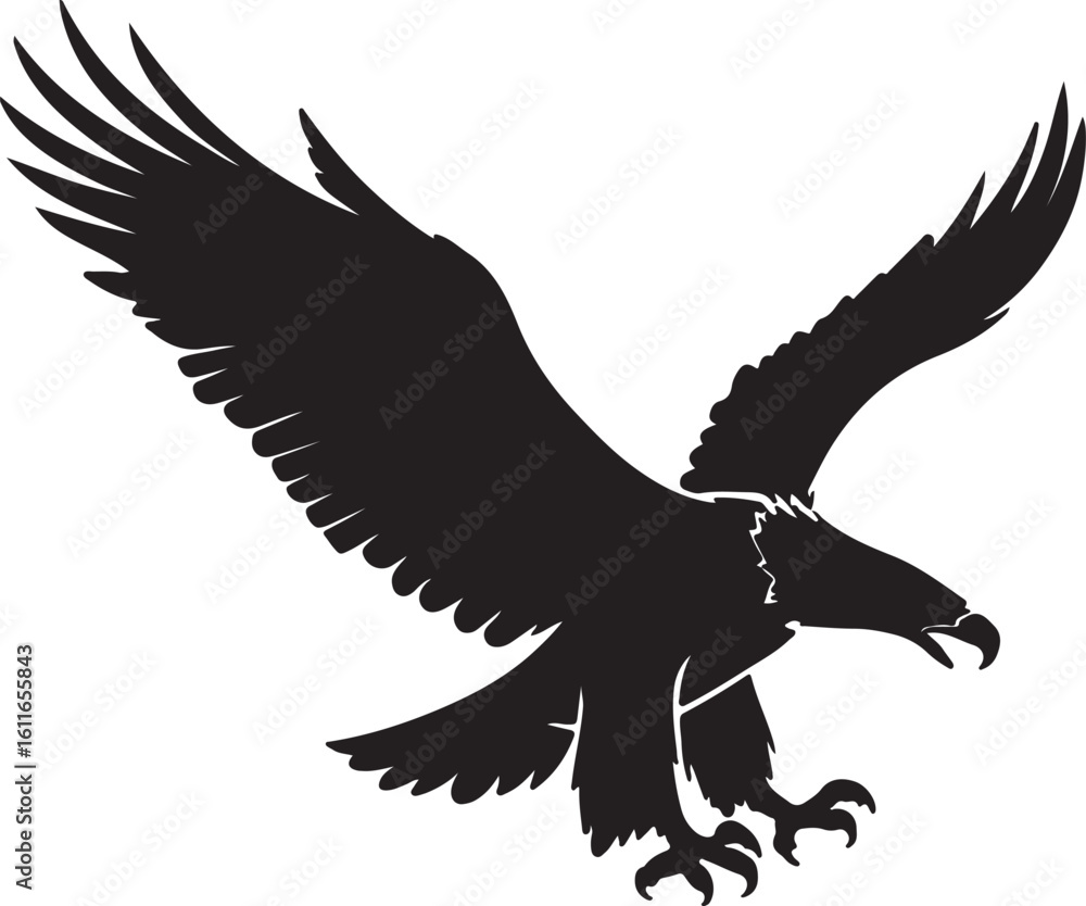 Obraz premium eagle on a white background