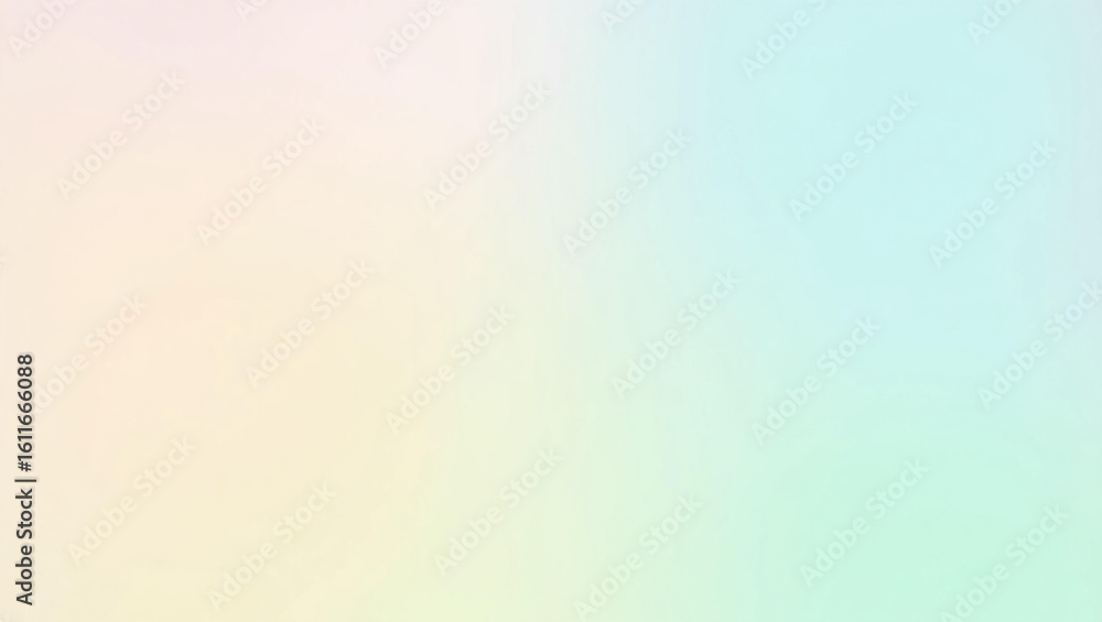 Fototapeta premium Soft Pastel Gradient Background with Smooth Abstract Color Transitions
