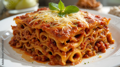Lasagne al forno alla bolognese, cucina Italiana