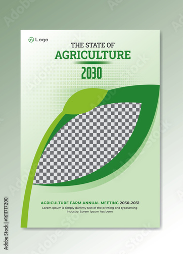 Agriculture Annual Report Design Template